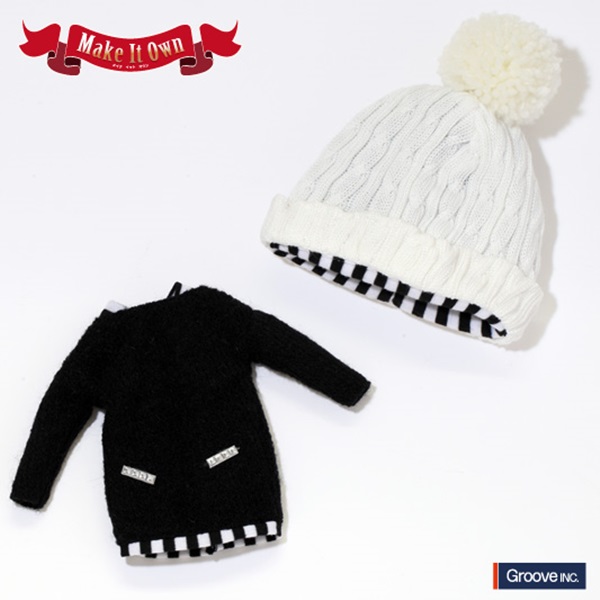 OutFit selection アウトフィット ニットワンピース ブラックバージョン