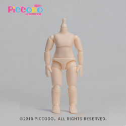PICCODO BODY9 デフォルメドールボディ PIC-D001CW クリームホワイト VER.2.0