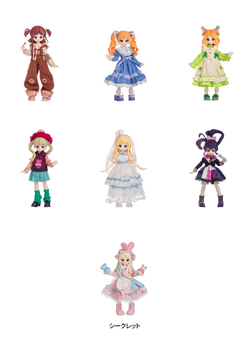 SIMONTOYS x Normal Puppy パッピーのカラフルクローゼットシリーズ トレーディングドール