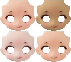 ねんどろいどどーる かすたむフェイス Make Up!:れにゃ01