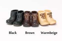 オビツ11センチ用ショートブーツ マグネット付11SH-F005