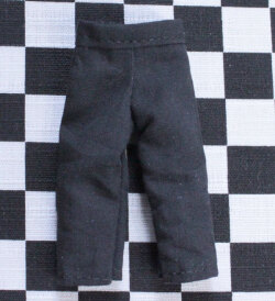 HS オビツ11サイズ　パンツ／黒 [ob005]