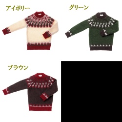 PetWorks メンズノルディックセーター