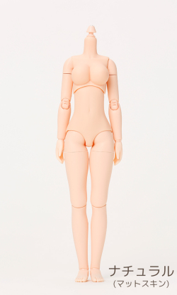 【24BD-F02N-L】24cmオビツボディ ナチュラル(マットスキンタイプ) バストサイズL