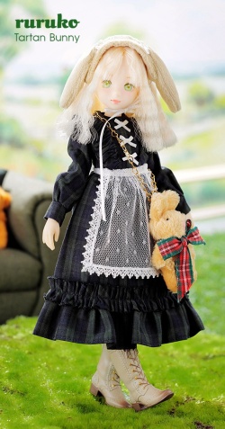 【予約】10月発売予定　PetWORKS タータンバニー ruruko