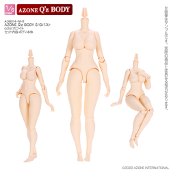 AZONE Q’z BODY S／Gバスト ホワイト AOB014-WHT