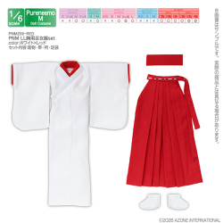 PNM LL胸用巫女服set  PNM259-RED