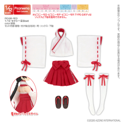 1／12 セクシー巫女set PIC499-RED