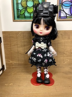 ミディブライス「キュートリトルディー」ブラックアリスドレスセットセット