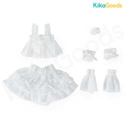 Sugar 100% シリーズ パジャマ / Sugar 100% Series White Pajamas 1/12 BJD Clothing Set