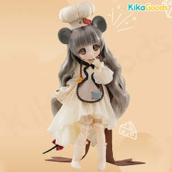 【予約】 11月～12月入荷予定 TinyFox マウス シェフムース  'Mouse Chef Mousse' 1/6 Points Angel Body Action Figure ドール