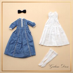 27cmレースパネルワンピースドレスセット  GMDC27-26ND