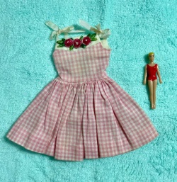 IB1401 ヴィンテージ Skipper Me'n My Doll Dress  ワンピース＆ミニドール / ミーアンドマイドール  ドレス