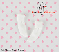 CCブライス・プーリップサイズ アンクルソックスホワイトKR-1