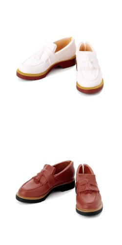 メンズタッセルローファー