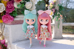 Dear Darling fashion for dolls 「つけ襟付きワンピース」(22cmドールサイズ)