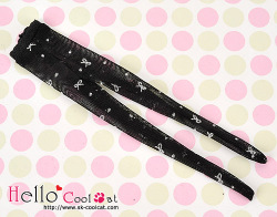 cc ブライスサイズ ネットリボン柄タイツ ブラック BP-01N