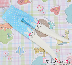 coolcat ブライスサイズ プリントタイツ BP-T06ラビットブルー