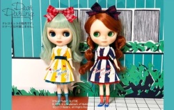 Dear Darling fashion for dolls「sandy ストライプワンピースセット」