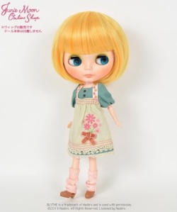 ブライス「オリジナルスーパーデラックスウィッグ」内巻きボブ（スプリングイエロー）