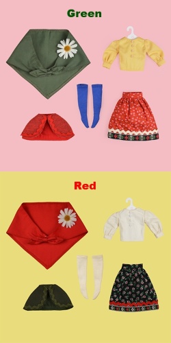 Dear Darling fashion for dolls『バブーシュカガールセット』