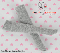 CC ブライス・プーリップサイズ ニーソックスKS-07ｎグレー