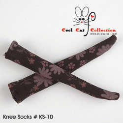 coolcat ブライス・プーリップサイズ ニーソックスKS-010フラワープリント