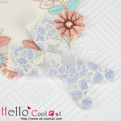 coolcat ブライス・プーリップサイズ ニーソックスKS-106Nレースブルー