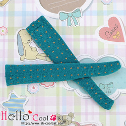 CC ブライス・プーリップサイズ ニーソックスKS-39Nティール+ドット