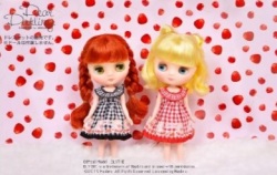 Dear Darling fashion for dolls「MAKI ギンガムチェックワンピース」