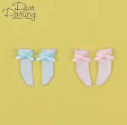 Dear Darling fashion for dolls「三つ折りソックスセット」パステル