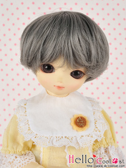 CC6-7耐熱ウィッグ ショート ディープグレイ　ND-GL04