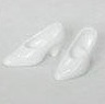 オビツ23・25・27センチ用ハイヒール 白 2足入り27SH-F001W