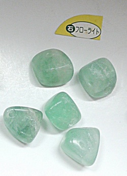 ネオブライス用プルリング★パワーストーン　フローライト