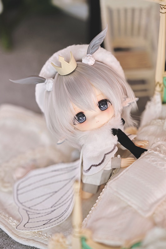 002_PICCODO ACTION DOLL X 白匣アリス デフォルメドール 灰葉