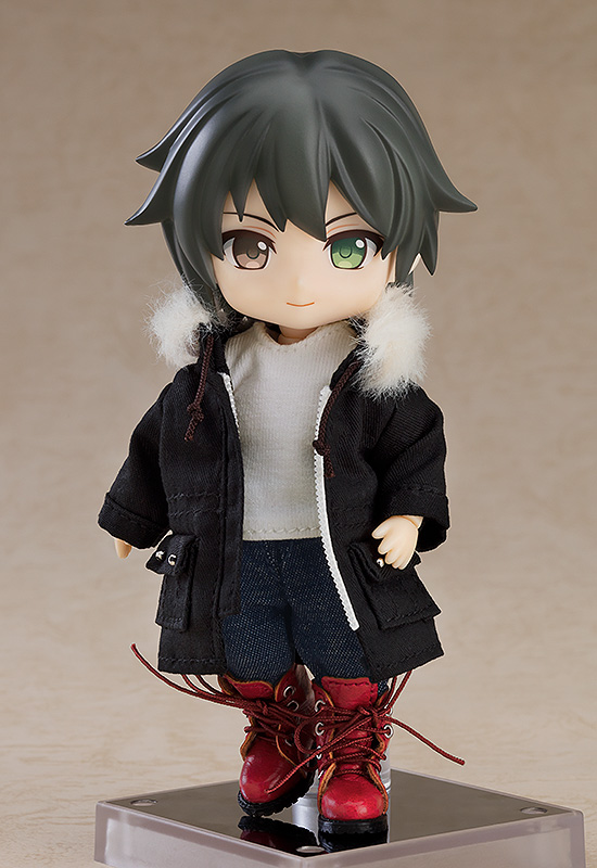 ねんどーるサイズ　コートセット① ねんどろいどどーる あったかセット ブーツ&モッズコート