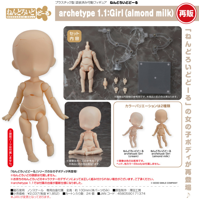 ねんどろいどどーる archetype 1.1:Woman