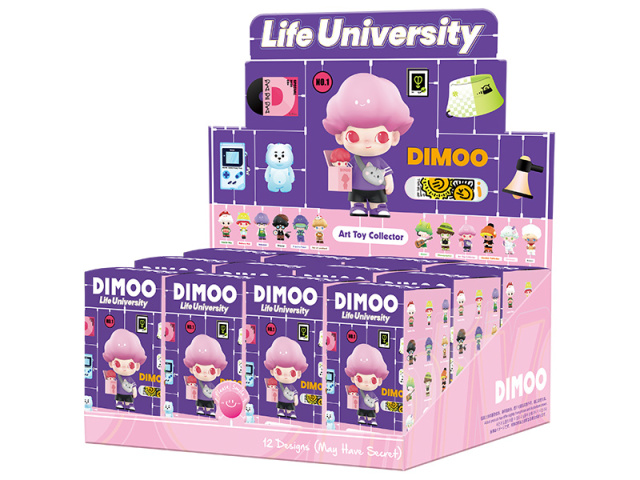 POPMART DIMOO Life University コンプリートセット Amazon | POPMART DIMOO Life University シリーズ BOX