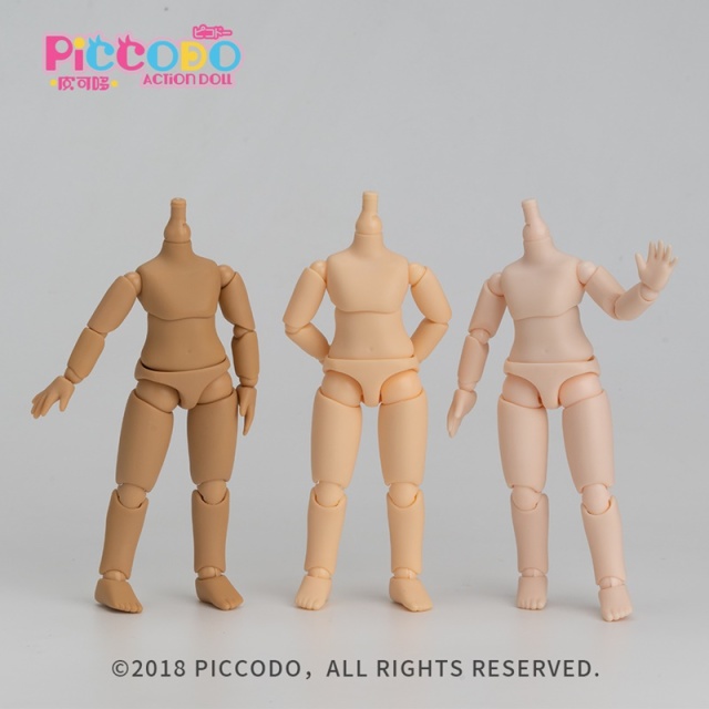 PICCODO BODY9 デフォルメドールボディ PIC-D001CW クリームホワイト