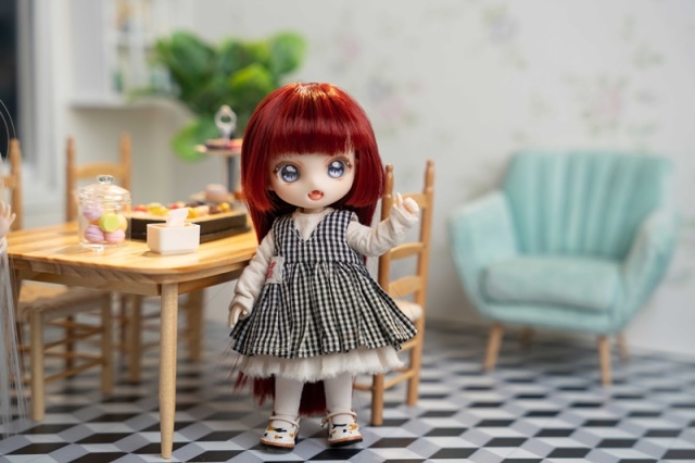 PICCODO ドール用ウィッグ 姫カット