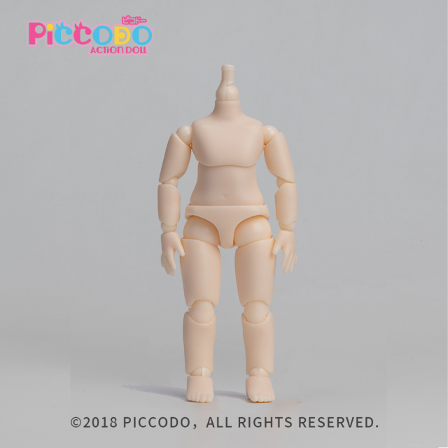 PICCODO BODY9 デフォルメドールボディ PIC-D001CW クリームホワイト