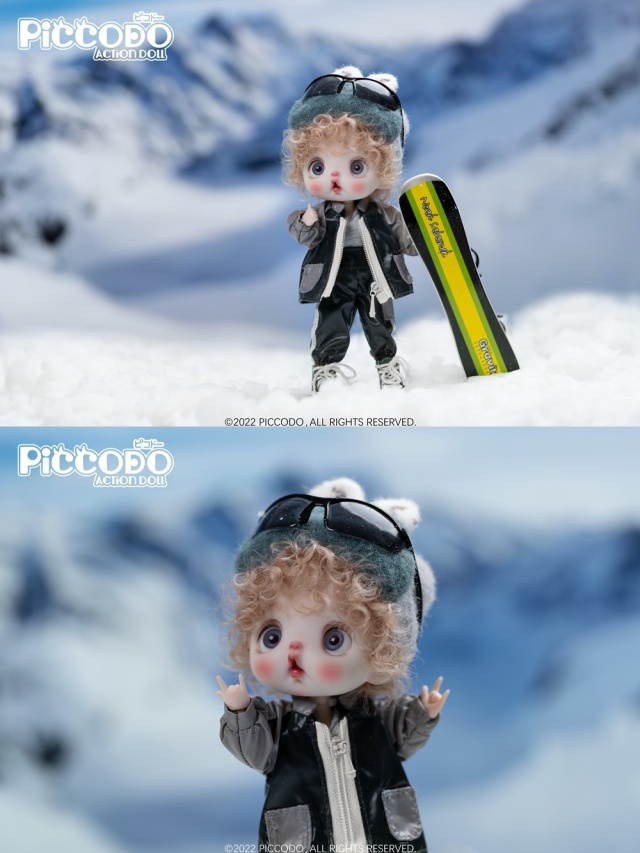 PICCODO ACTION DOLL スキースーツ
