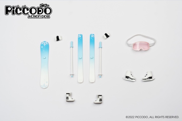 PICCODO ACTION DOLL スキースーツ