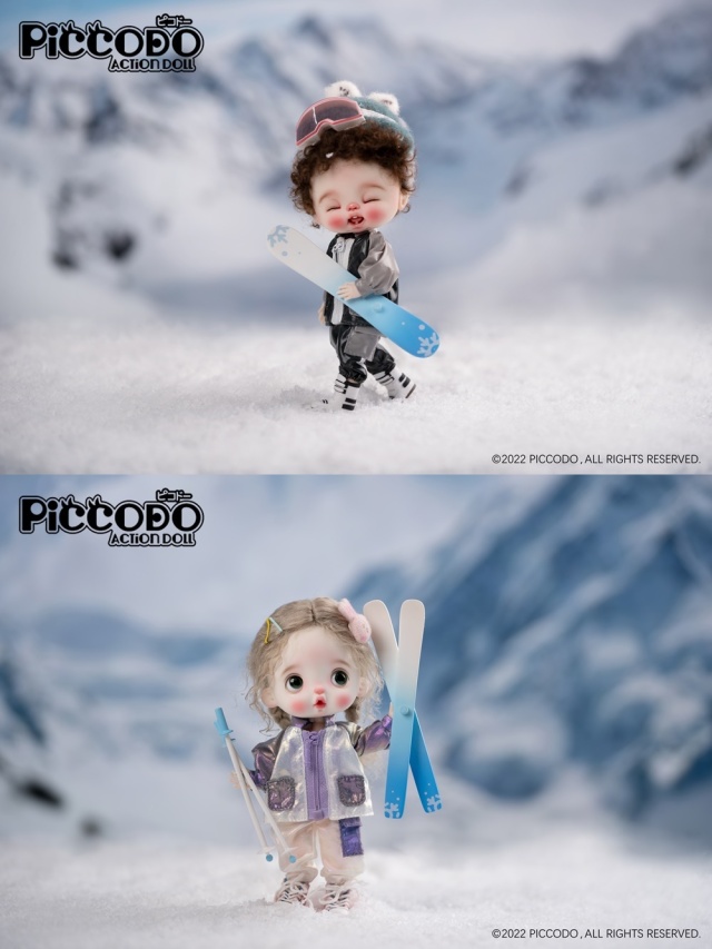 PICCODO ACTION DOLL スキースーツ