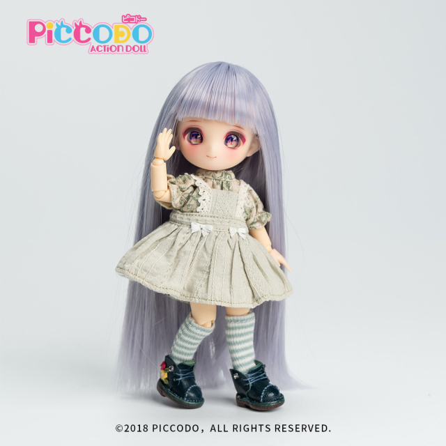 PICCODO ドール用ウィッグ ロングストレート