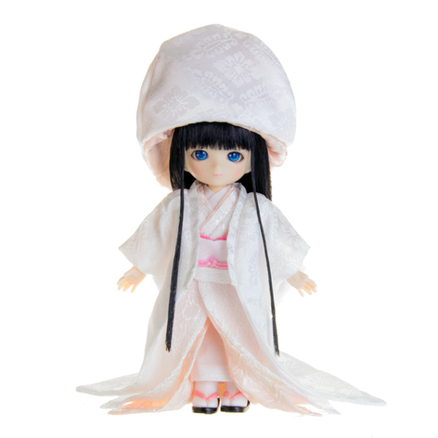 ドールアクセサリー　11cmオビツボディ用 白無垢 11cmオビツボディ マグネット付きピュアホワイト - DOLLCE
