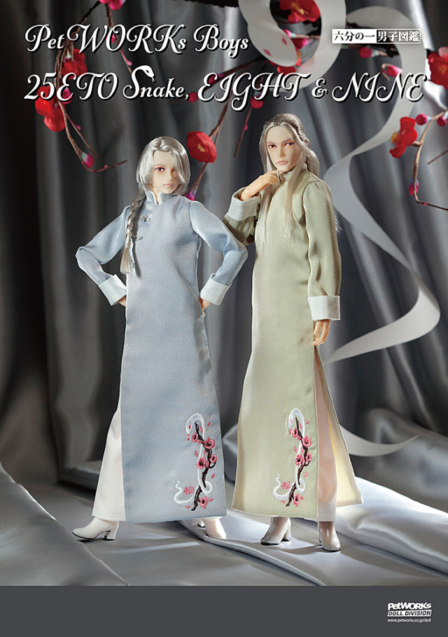 PetWORKS 六分の一男子図鑑 25干支 巳 ナイン [B1025021]