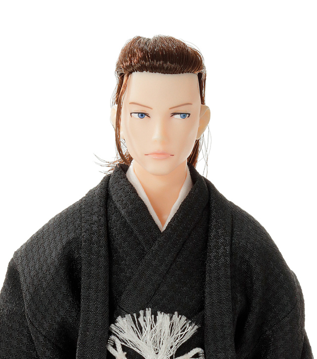 PetWORKS 六分の一男子図鑑 袴スタイル・蒼黒 ナイン [1025041]