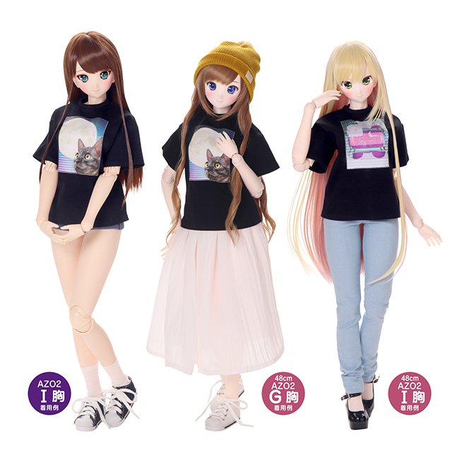 【即落OK】ヒトリエ シノダ イラスト 金沢AZ Tシャツ Lサイズ 白黒セット sc.0009AW24-black オーバーサイズドショートスリーブTシャツ