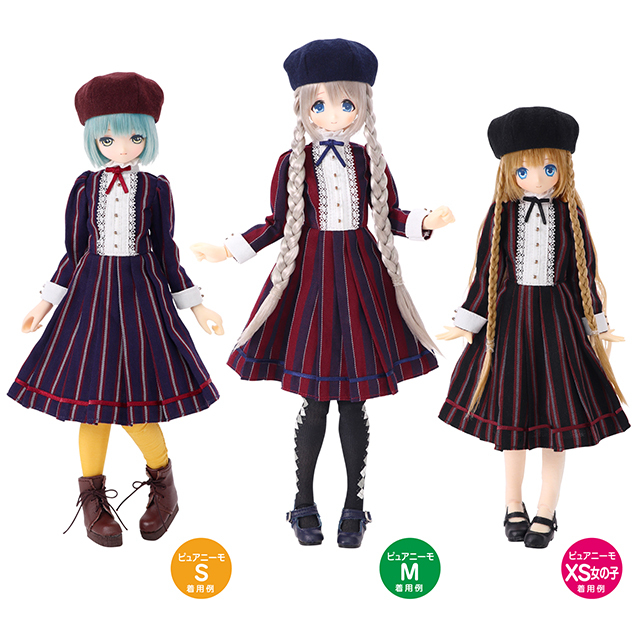 レジメンタルストライプ　ワンピース　リボントップス セール】 レジメンタルストライプワンピース （ワンピース